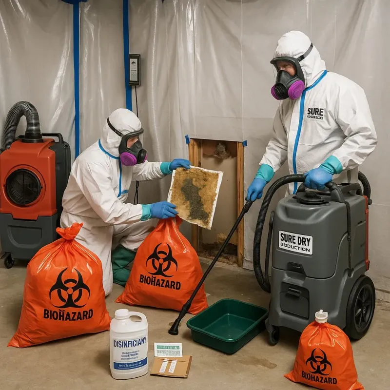 Contaminated Water Handling Protocols process in Atascocita, TX